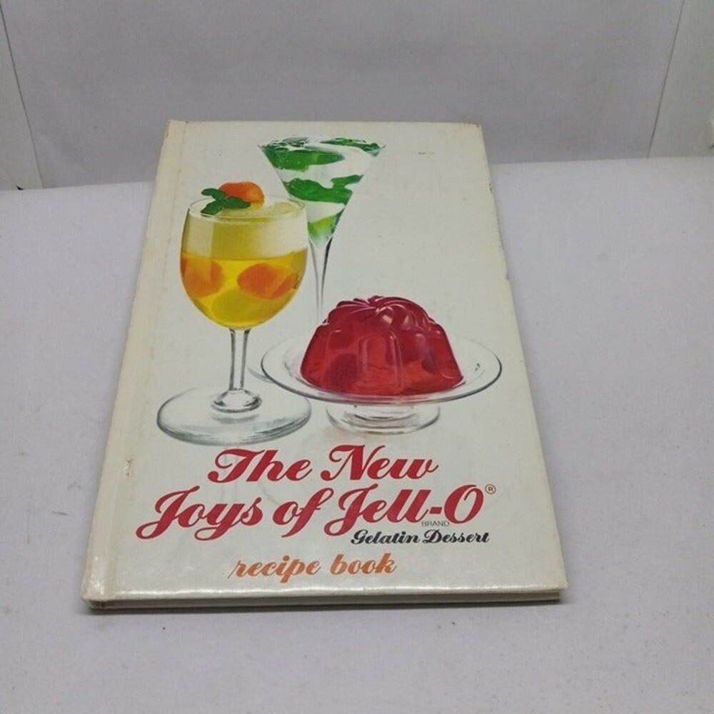 The New Joys Of Jell-O Recipe Book -Cookbook-1975-3rd Edition-Hardcover-Vintage